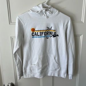extra small california surf shop hoodie